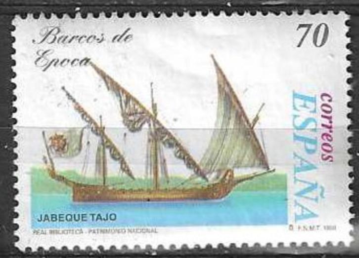 Spanje 1998 - Yvert 3116 - Spaanse Zeilboten - Chebec Ta(ST), Postzegels en Munten, Postzegels | Europa | Spanje, Verzenden