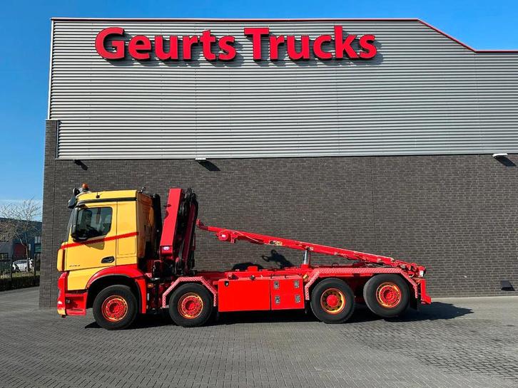 Mercedes-Benz Arocs 3253 L ENA 8X2/4 HMF2820 KRAAN / KRAN/ C, Auto's, Vrachtwagens, ABS, Achteruitrijcamera, Airconditioning, Centrale vergrendeling