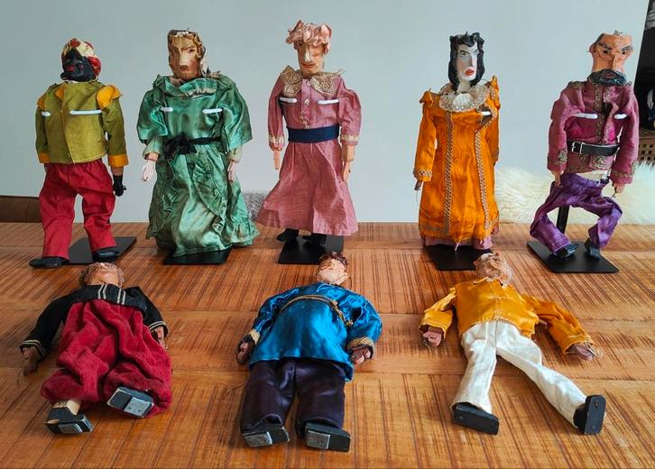 Marionetten verzameling, Verzamelen, Poppen, Gebruikt, Ophalen of Verzenden