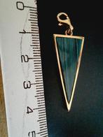 Thomas sabo hanger triangle + malachiet, Ophalen of Verzenden, Zo goed als nieuw, Goud, Zilver