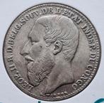 Belgisch Congo 2 Francs 1896 Leopold II, Enlèvement ou Envoi, Monnaie en vrac, Argent