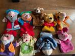 Poppenkast poppen handpoppen Plop en Winnie The Pooh, Kinderen en Baby's, Ophalen of Verzenden, Zo goed als nieuw, Overige typen