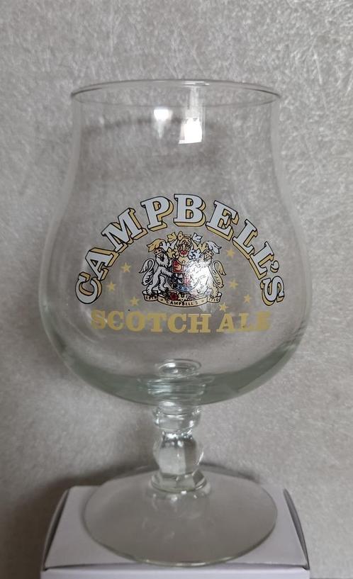 Campbell's bierglazen, Verzamelen, Glas en Drinkglazen, Zo goed als nieuw, Bierglas, Ophalen of Verzenden