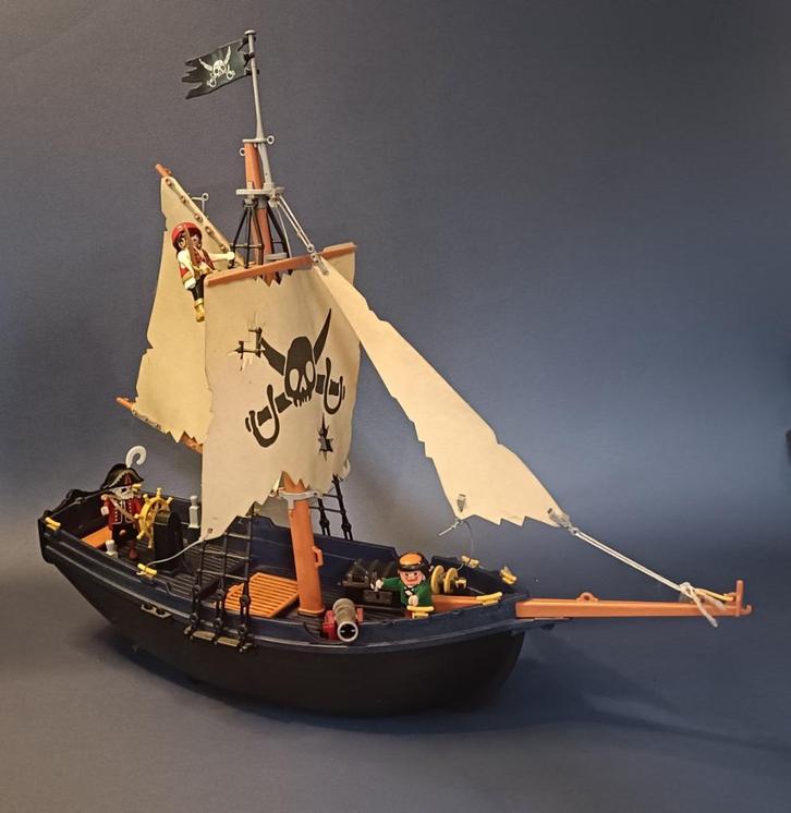 Playmobil Piratenschip 5810, Kinderen en Baby's, Speelgoed | Playmobil, Zo goed als nieuw, Complete set, Ophalen of Verzenden