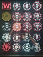 20 patchs Wagner. Ils sont tous différents, Armée de terre, Emblème ou Badge