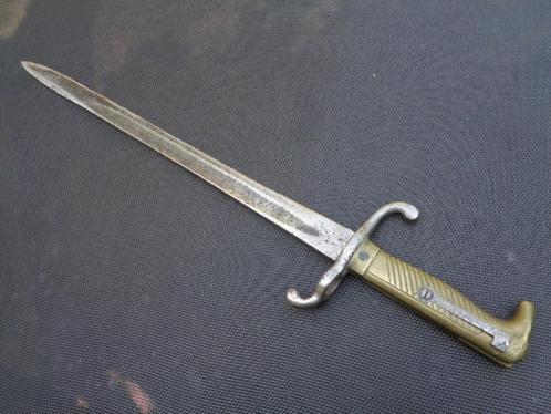 Keldervondst , Duitse M1871 bajonet, Verzamelen, Militaria | Algemeen, Landmacht, Mes of Dolk, Ophalen of Verzenden