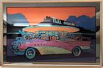 Spiegel retro American car, Ophalen