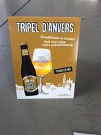 Tafel reklame bord Tripel d’Anvers, Verzamelen, Biermerken, Ophalen of Verzenden, Nieuw, Reclamebord, Plaat of Schild