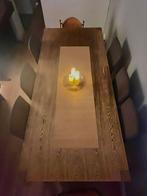 Eetkamertafel 220x100, Huis en Inrichting, Tafels | Eettafels, Ophalen, Gebruikt, 100 tot 150 cm, 200 cm of meer