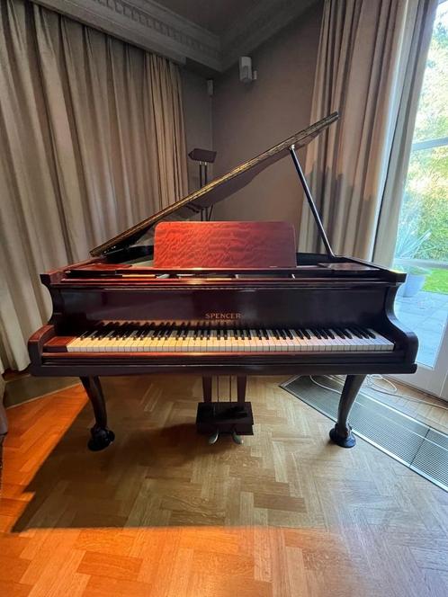 Piano Spencer London (kwartvleugel), Muziek en Instrumenten, Piano's, Gebruikt, Piano, Bruin, Ophalen
