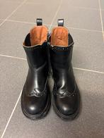 Zwarte leren bottines Zara maat 35, Kinderen en Baby's, Ophalen, Zara Girls, Laarzen, Zo goed als nieuw