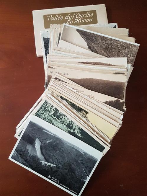 Le Herou Lot van 137 postkaarten Nandrin Nisramont, Verzamelen, Postkaarten | België, Gelopen, Luxemburg, 1920 tot 1940, Ophalen of Verzenden
