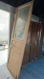 Antiek houten binnendeur, Ophalen, Gebruikt