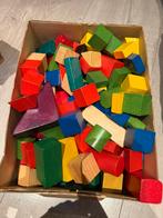 Houten blokken, Kinderen en Baby's, Speelgoed | Bouwstenen, Ophalen, Gebruikt