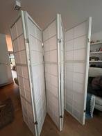 Joli paravent en bois blanc, Maison & Meubles, Enlèvement, Utilisé