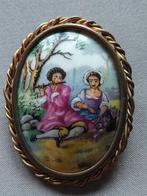 Broche, Handtassen en Accessoires, Broches, Overige materialen, 4 tot 7 cm, Gebruikt, Overige kleuren