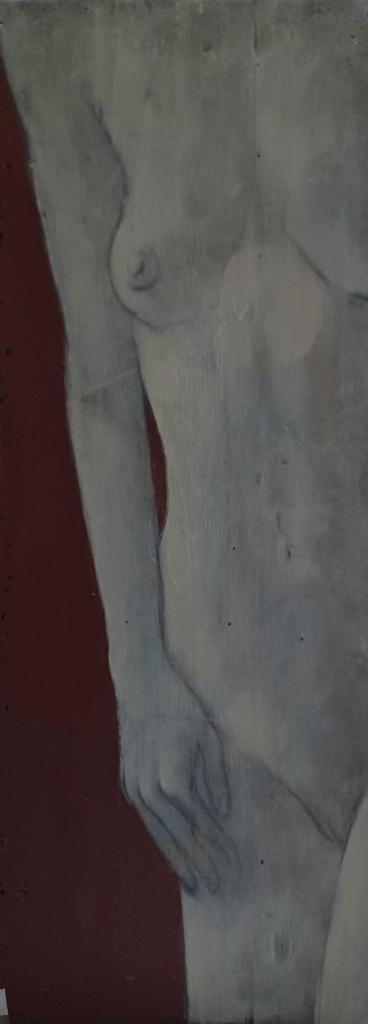 Schilderij op hout Kai Savelsberg, Antiek en Kunst, Ophalen