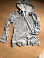 Lichtgrijze hoodie fleece homewear, Ophalen of Verzenden