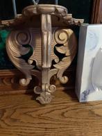 Console murale bois sculpté vintage style baroque début 20 e, Antiquités & Art, Enlèvement ou Envoi