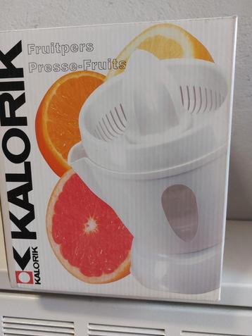Pressoir à fruits Kaloric, Electroménager, Enlèvement ou Envoi, Comme neuf