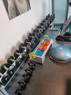 Halters + kettle bells, Sport en Fitness, Ophalen, Gebruikt