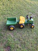Kinder tracktor met aanhanger, Ophalen, Gebruikt