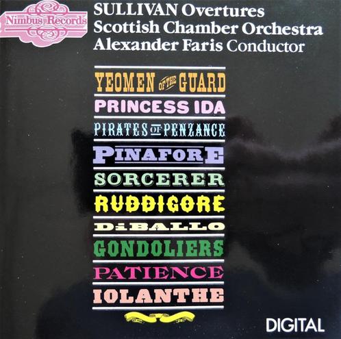 Sullivan/ Operettenouvertures - Scottish Chamber Orch/ Faris, CD & DVD, CD | Classique, Comme neuf, Orchestre ou Ballet, Enlèvement ou Envoi