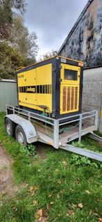 45kva jodap groep met aanhangwagen, Ophalen