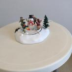 ijsbaan met sneeuwman, ronddraaiend en verlicht, Diversen, Ophalen of Verzenden, Zo goed als nieuw