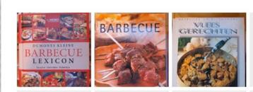 3 kookboeken ivm Barbecue nieuw beschikbaar voor biedingen