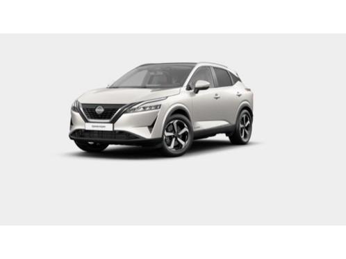 Nissan Qashqai N-CONNECTA e-POWER  e-POWER, Auto's, Nissan, Qashqai, Overige brandstoffen, Euro 6, Berline, Automaat, Wit, Zwart