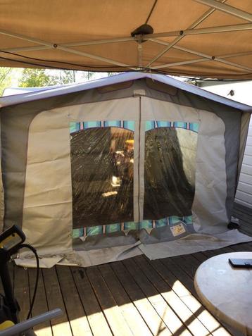 Voortent caravan luifel tent tenten camping stacaravan tuin 