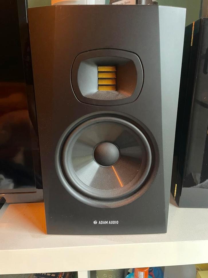 Studiomonitors Adam T7V (2x) + Behringer volumeknop, Audio, Tv en Foto, Luidsprekerboxen, Zo goed als nieuw, Overige typen, Ophalen