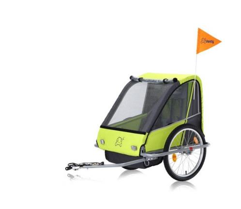 Fietskar Kiddy trailer, Vélos & Vélomoteurs, Accessoires vélo | Remorques, Neuf, Remorque pour enfant, 20 à 40 kg, Suspension