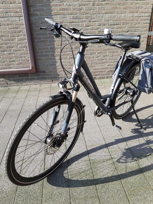 DAMES Stads/Trekking Fiets met riemaandrijving, Fietsen en Brommers, Fietsen | Dames | Damesfietsen, Zo goed als nieuw, Overige merken