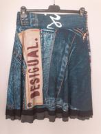 Rokje Desigual uniek onbeschadigd, Kleding | Dames, Maat 38/40 (M), Blauw, Ophalen of Verzenden, Zo goed als nieuw