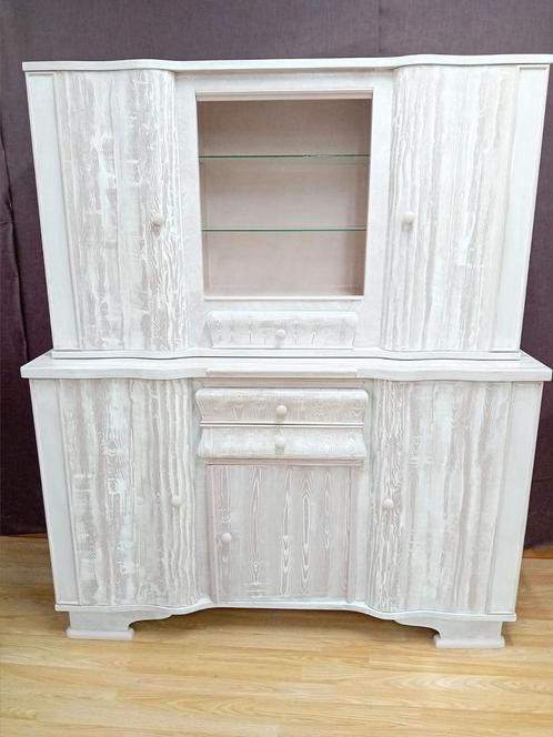 vintage kaas, Huis en Inrichting, Kasten | Buffetkasten, Zo goed als nieuw, Glas, Ophalen