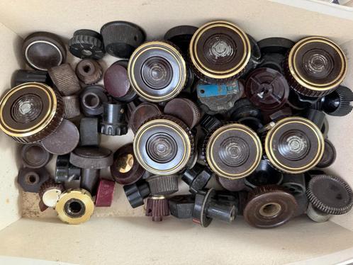 Vintage radio's, set knoppen, Antiek en Kunst, Curiosa en Brocante, Ophalen