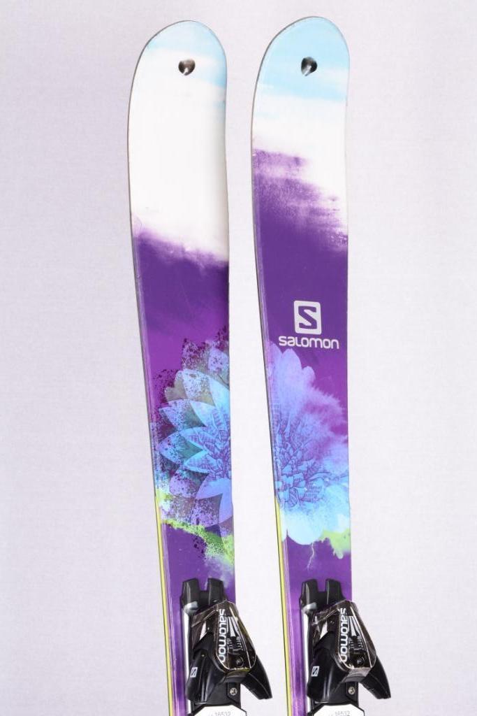 166 dames ski's SALOMON MYRIAD Q-83, Sport en Fitness, Skiën en Langlaufen, Gebruikt, Ski's, Ski, Salomon, Carve, 160 tot 180 cm
