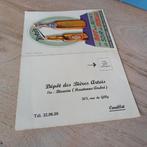 Carte postale/dépliant Bières Artois, Enlèvement ou Envoi, Utilisé, Emballage