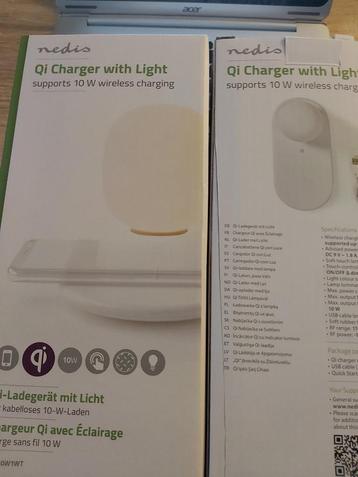 Lamp met QI lader, Ophalen of Verzenden, Nieuw, Minder dan 50 cm