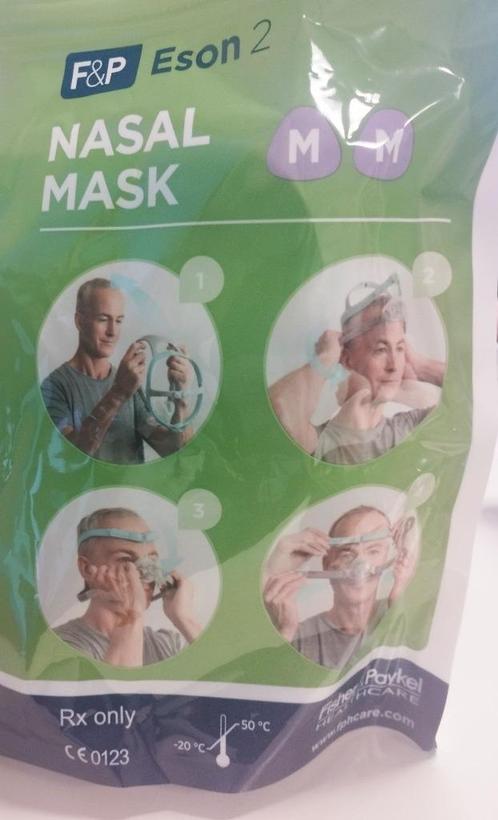 nieuw CPAP F & P Eson 2- neusmasker - behandeling slaapapneu, Diversen, Verpleegmiddelen, Nieuw, Ophalen