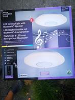 Plafonnier LED avec enceinte BT, Maison & Meubles, Comme neuf, Synthétique, Enlèvement ou Envoi