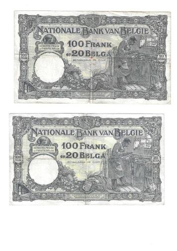 Acht BBankbiljetten  beschikbaar voor biedingen