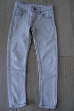 Lichtgrijze broek meisje Hema skinny fit maat 116, Broek, Gebruikt, Meisje, Ophalen of Verzenden