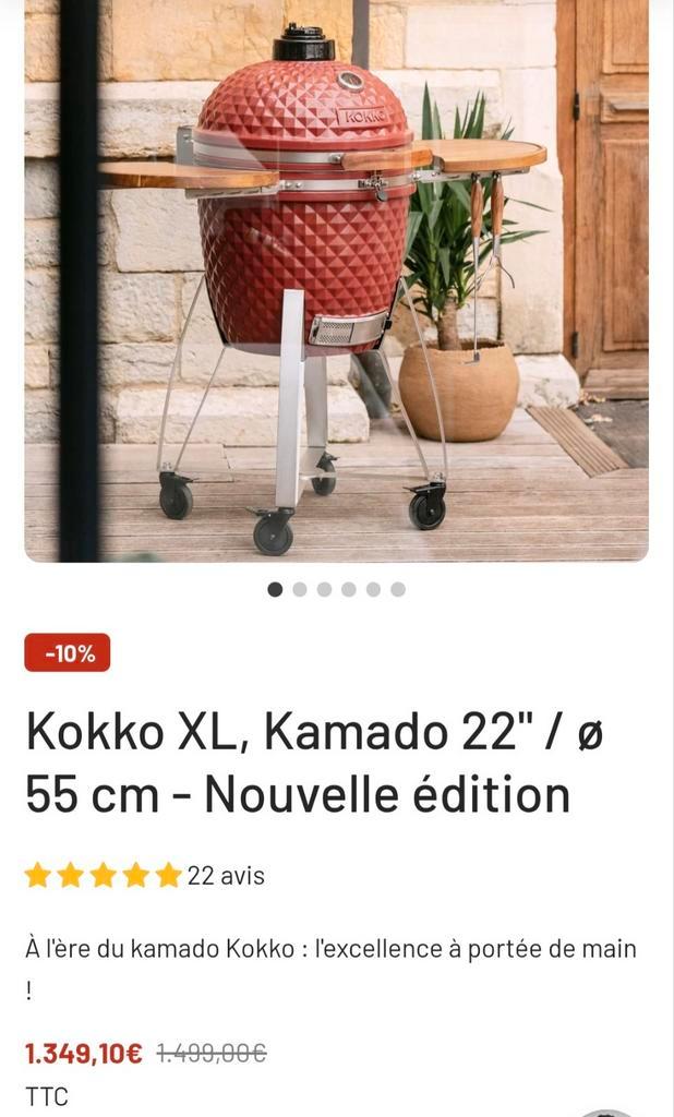 Kokko XL Kamado BBQ, Tuin en Terras, Houtskoolbarbecues, Ophalen