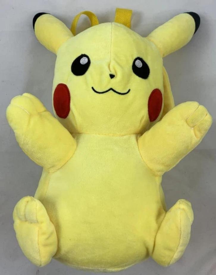 Pokemon Pikachu Rugzak Pluche Knuffel 40 cm Nintendo 2022, Kinderen en Baby's, Speelgoed | Knuffels en Pluche, Zo goed als nieuw