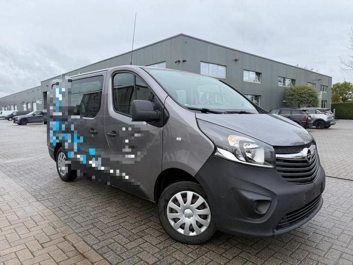 Opel Vivaro 1,6 CDTi Dubbel Cabine 5 zitplaatsen ONLY EXPORT, Auto's, Opel, Te koop, Vivaro, Diesel, Euro 6, Berline, Handgeschakeld