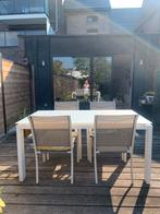 Mooie tuintafel, Tuin en Terras, Ophalen, Zo goed als nieuw, Metaal