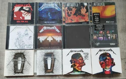 CD's Metallica set, Cd's en Dvd's, Cd's | Hardrock en Metal, Zo goed als nieuw, Boxset, Ophalen of Verzenden